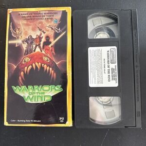 Warriors Of The Wind VHS 1990 Starmaker Video Anime Miyazaki RARE TESTED